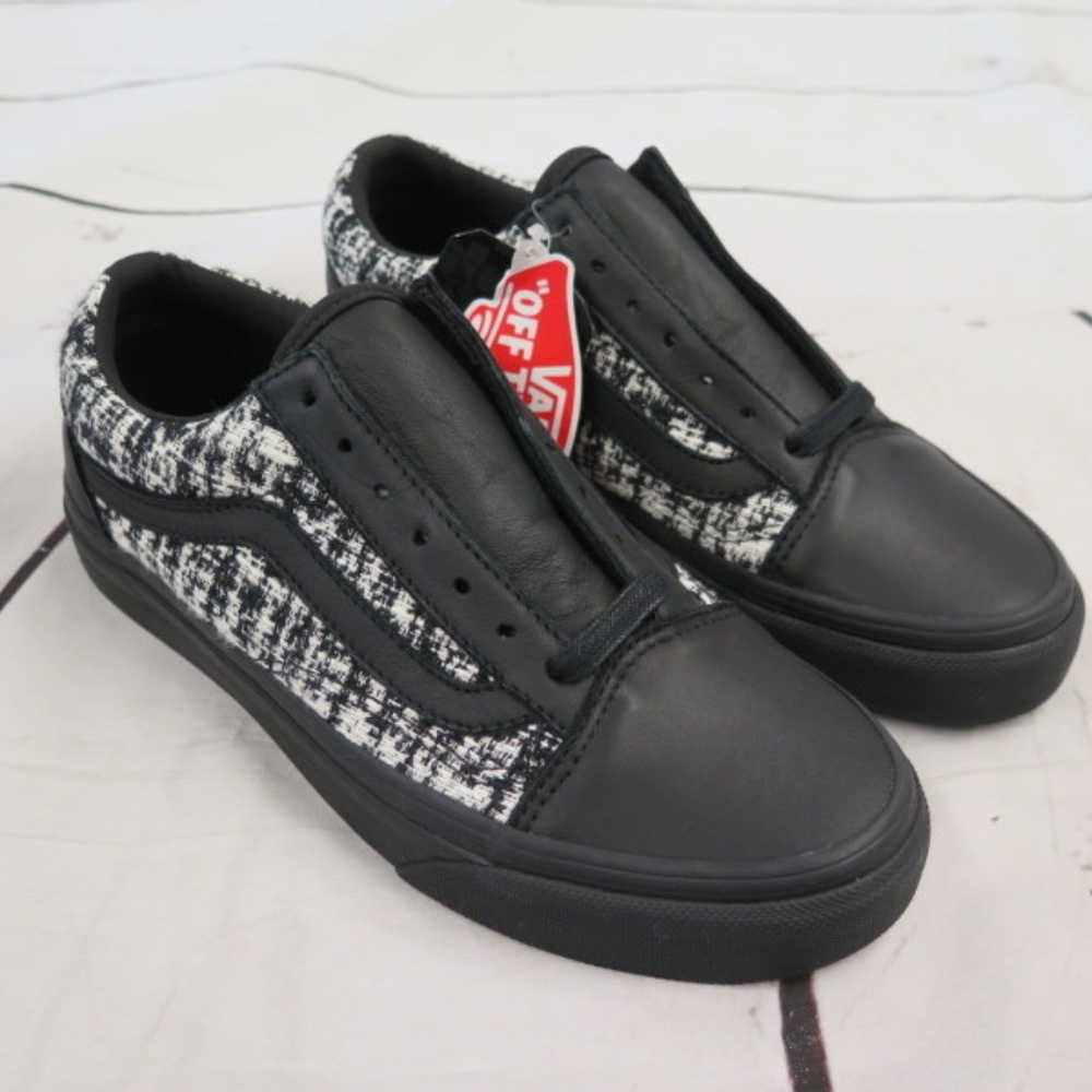 Vans Black and White Women's Sneakers